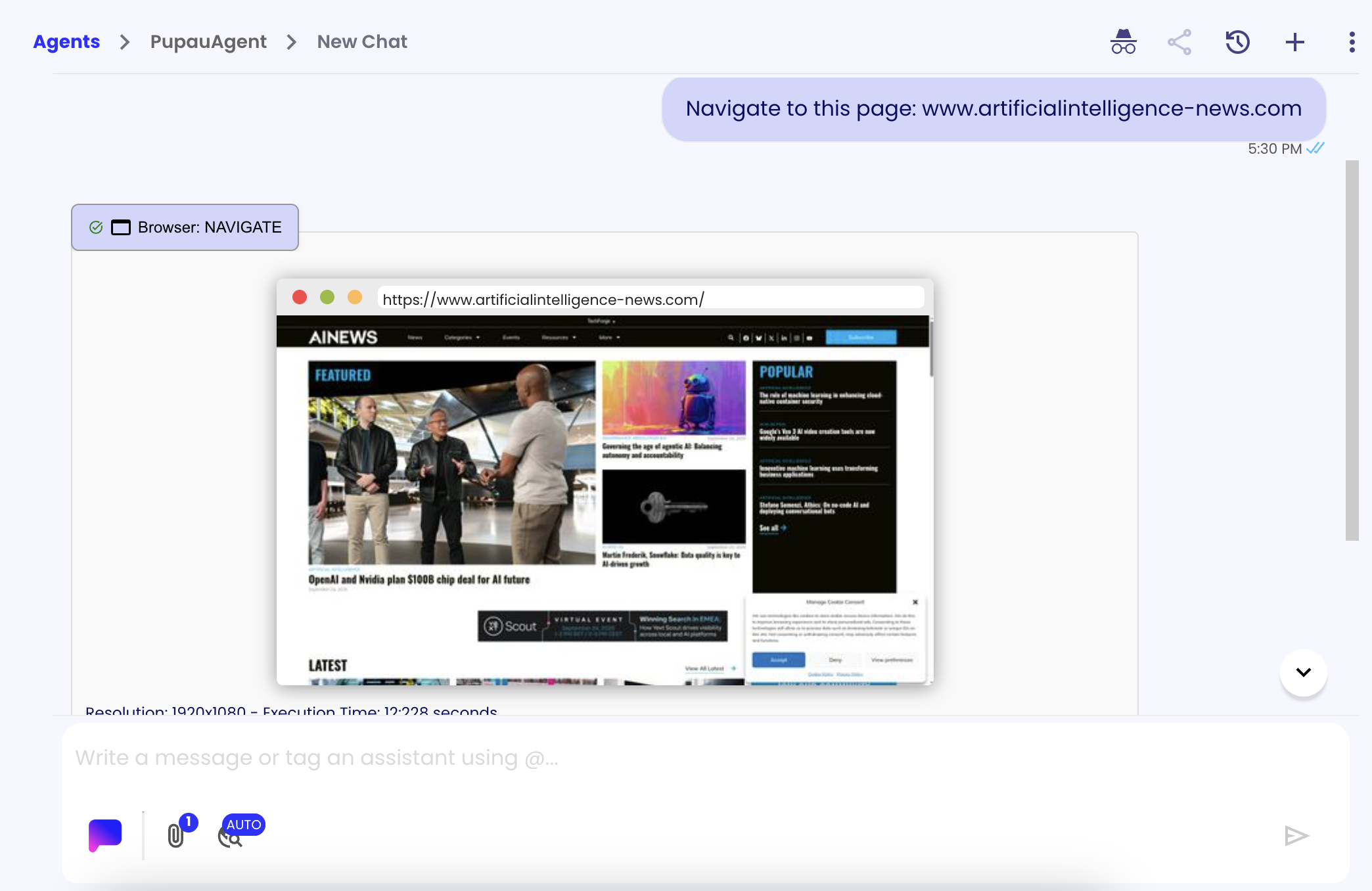 Browser Use Tool