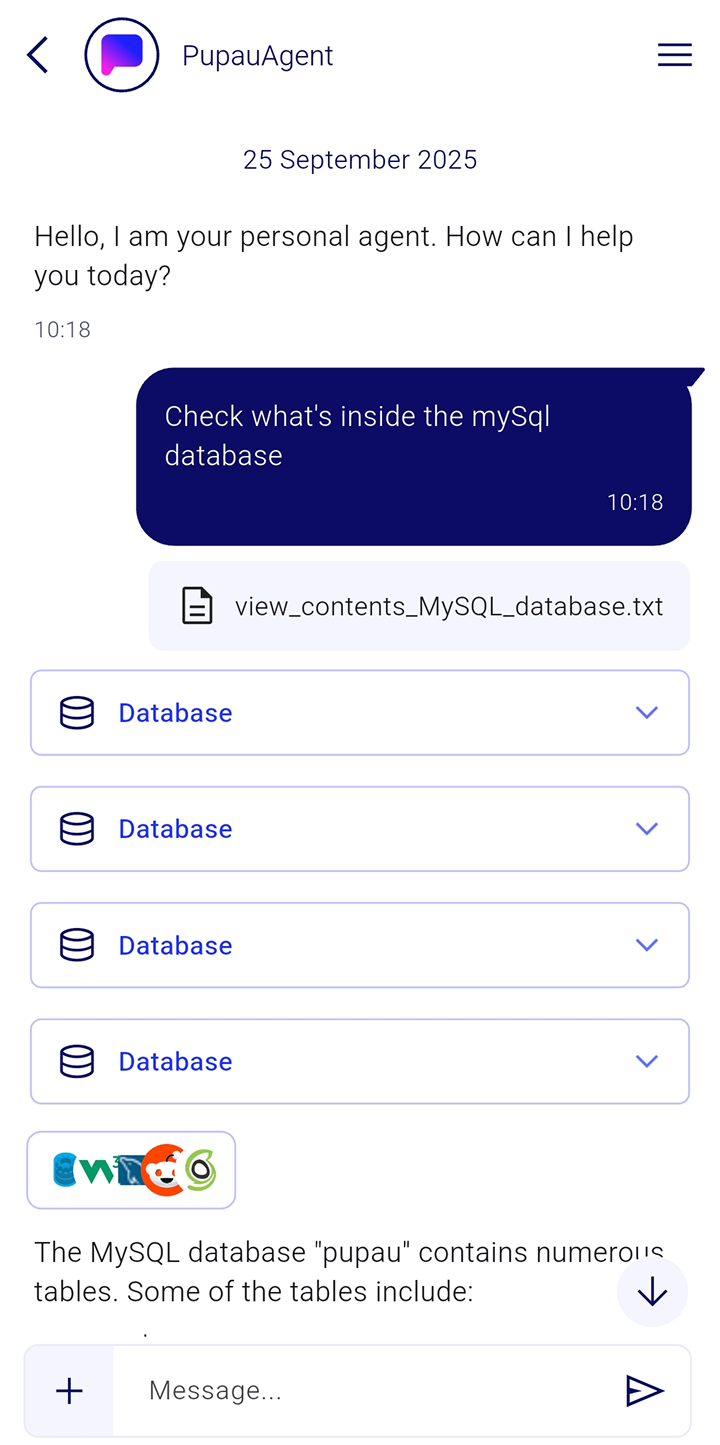 Database Tool Mobile