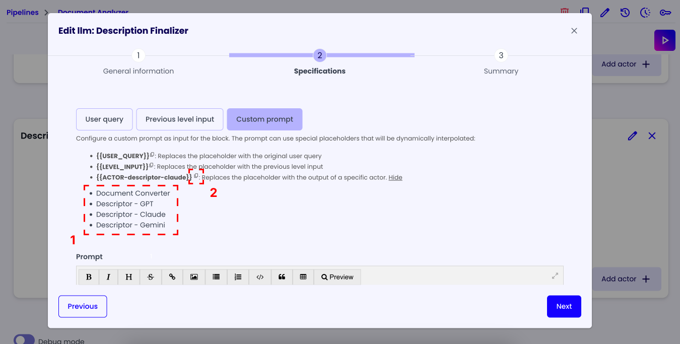 Document Analyzer Step 12