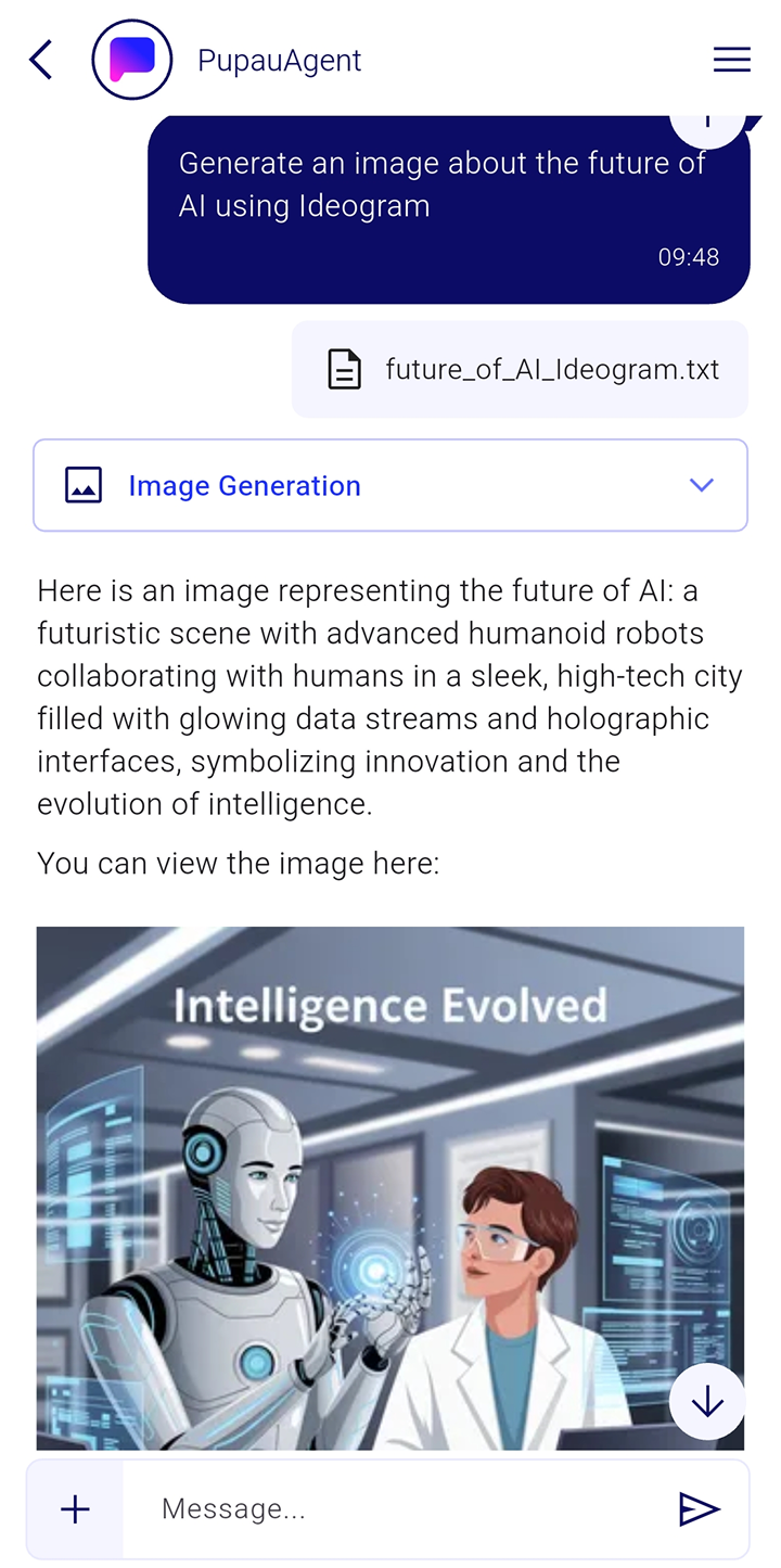 Image Generation Tool Mobile