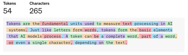 Tokens and Credits