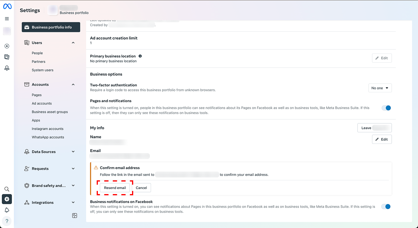 WhatsApp Connector Resend Email