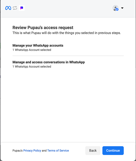 WhatsApp Connector Step 7